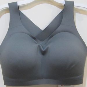 LuLuLemon Enlite Bra 36DD Back Closure Olive New